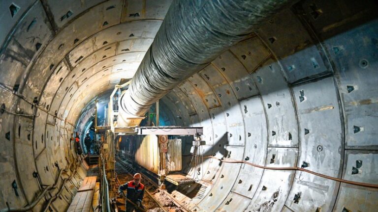 Собянин: началась проходка правого тоннеля Рублёво-Архангельской линии метро