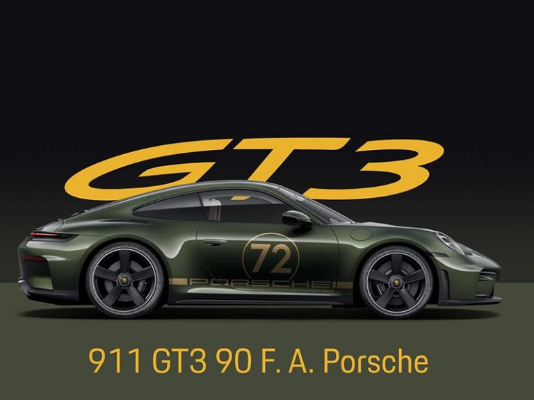 Porsche выпустила юбилейный 911 GT3 в честь создателя легендарной модели