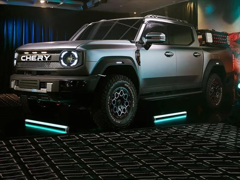 Chery готовит гибридный пикап с дизельным мотором